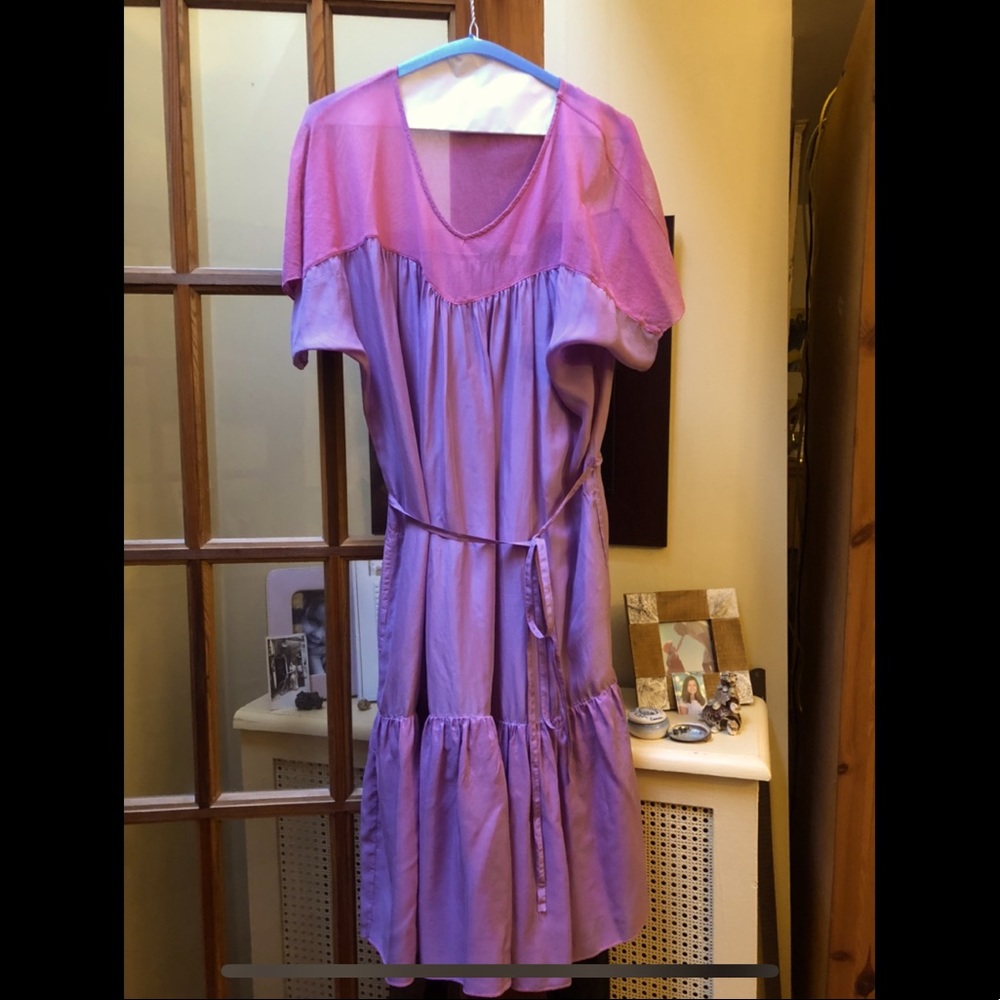 Raquel Allegra silk summer dress